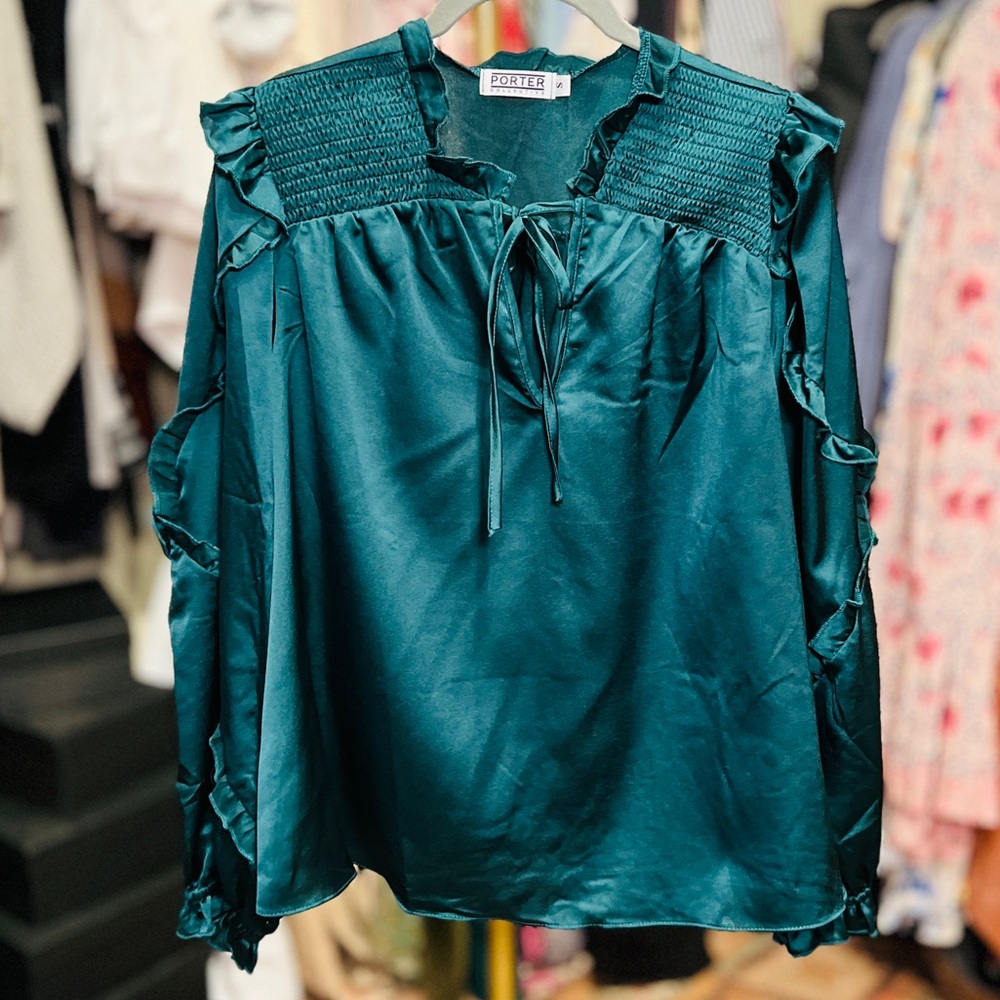 Boho Silk Blend Top